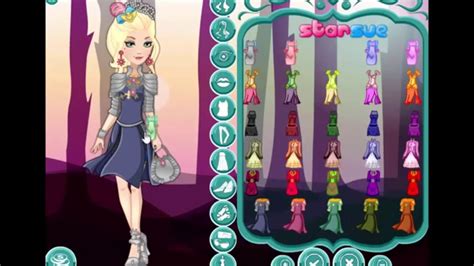 ever after high jogos de vestir - jogos de vestir starsue